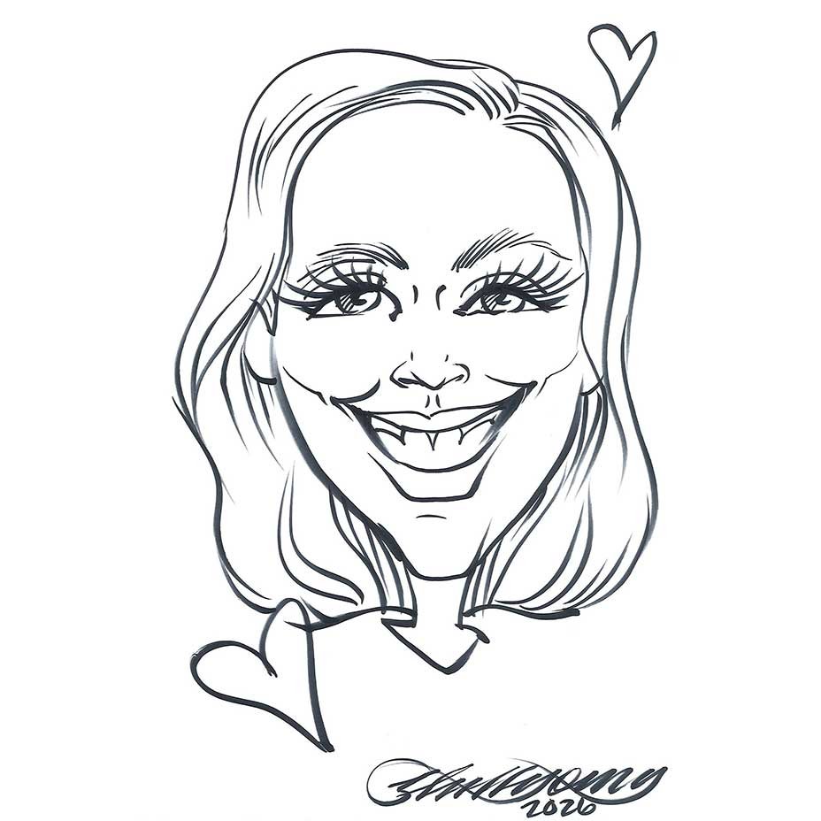 Jody Engar Caricature
