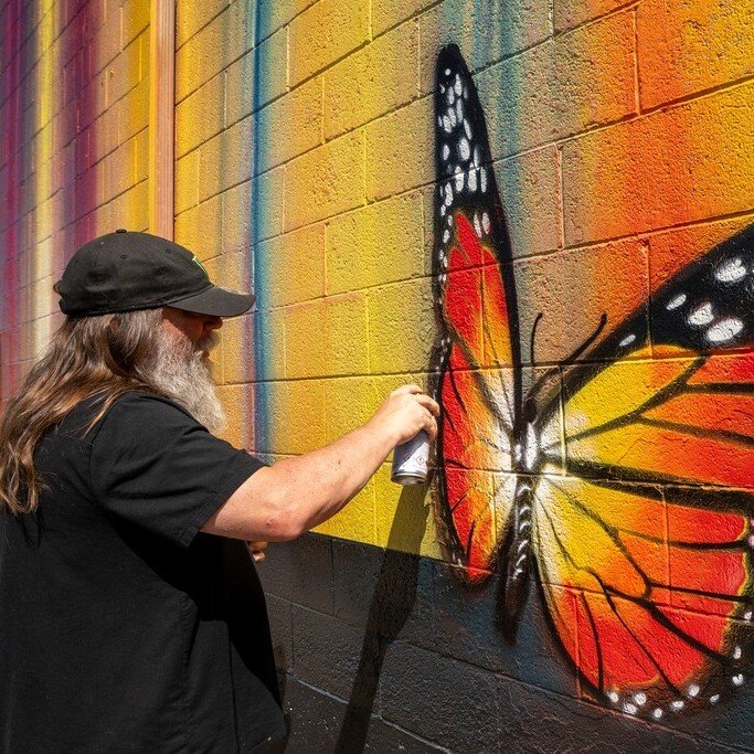 South Salt Lake Arts Council - West Coast graffiti pioneer RISK has a new mural in Utah. Here&rsquo;s how you can see it and meet him.