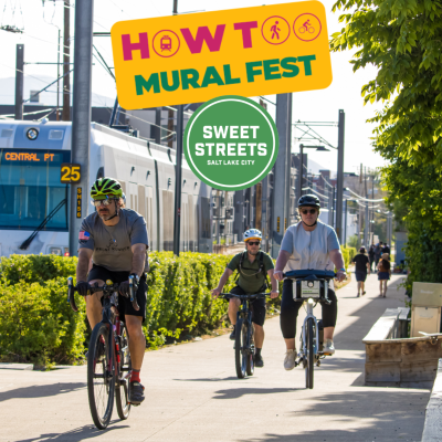 We are partnering with Sweet Streets to lead a bike tour of the 2026 murals. The group will meet at 