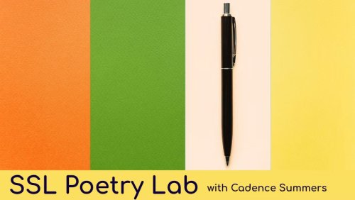 SSL Poetry Lab - June 2026 